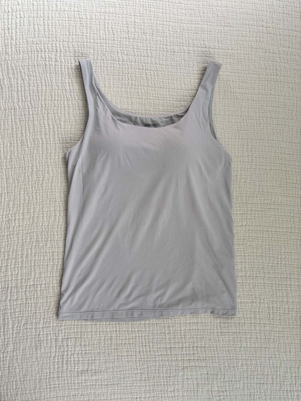 Uniqlo Airism Grey Bra Tank Top